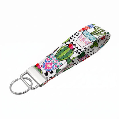 Desert Cactus Keychain Wristlet