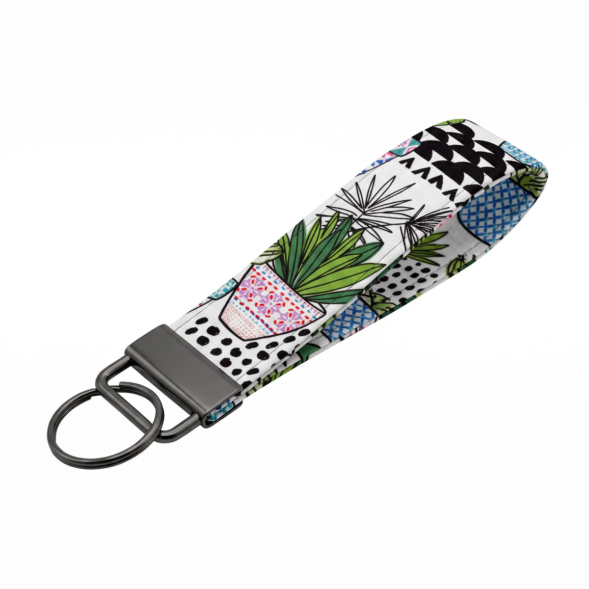 Desert Cactus Keychain Wristlet