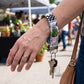 Desert Cactus Keychain Wristlet