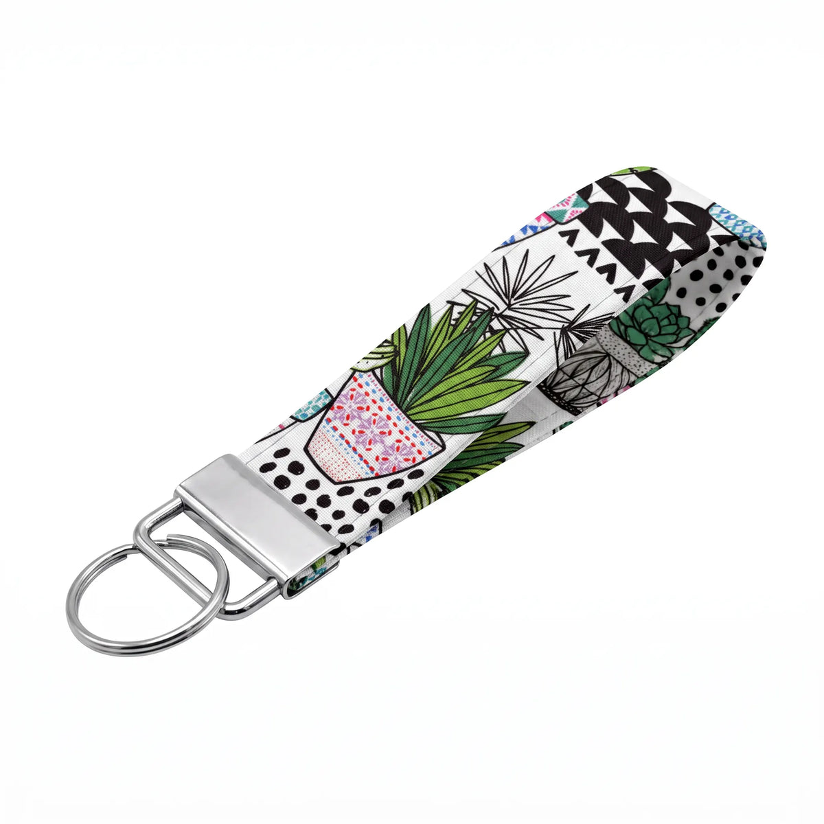 Desert Cactus Keychain Wristlet