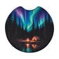 Northern Lights Camping 2-Pack Neoprene Car Coaster Set