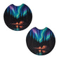 Northern Lights Camping 2-Pack Neoprene Car Coaster Set