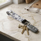Damask Honeybee Keychain Wristlet