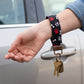 Dog Paw Print Keychain Wristlet