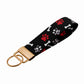 Dog Paw Print Keychain Wristlet