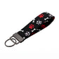 Dog Paw Print Keychain Wristlet