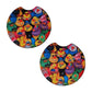 Rubber Ducks 2-Pack Neoprene Car Coaster Set