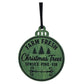 Evergreen Fresh Farm Christmas Trees Handpainted Wooden Christmas Ornament