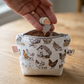 Chicken Poultry Coop Handmade Mini D-Ring Coin Zipper Pouch