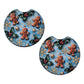 Gingerbread Man 2-Pack Neoprene Car Coaster Set
