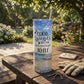 Good Friends Beach Sunset Holographic 20oz Skinny Tumbler