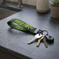 Tropical Palm Leaf Keychain Wristlet