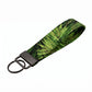 Tropical Palm Leaf Keychain Wristlet