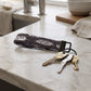 Boho Feather Keychain Wristlet