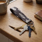 Boho Feather Keychain Wristlet