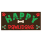 Happy Pawlidays Holiday Wood Mini Crate