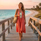 20 oz Holographic On the Beach Ocean Sunset Sublimation Tumbler