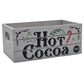 Hot Cocoa Holiday Wood Mini Crate