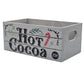 Hot Cocoa Holiday Wood Mini Crate