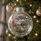 Influence of a Good Teacher Apple Pencil Glass Ornament