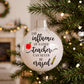Influence of a Good Teacher Apple Pencil Glass Ornament