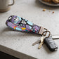 Jack Skellington Stained Glass Keychain Wristlet