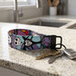 Jack Skellington Stained Glass Keychain Wristlet