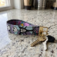 Jack Skellington Stained Glass Keychain Wristlet