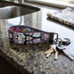 Jack Skellington Stained Glass Keychain Wristlet