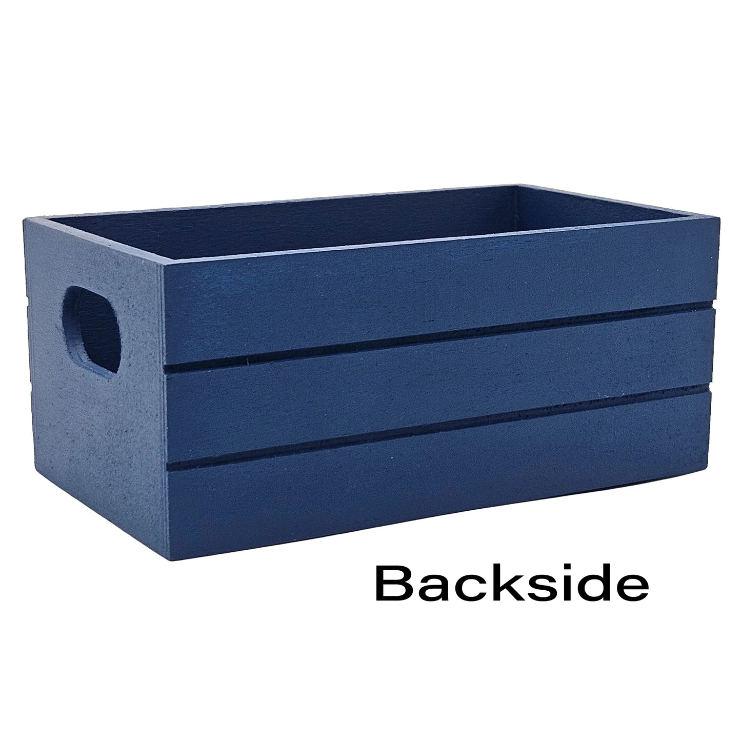 Let It Snow Holiday Wood Mini Crate