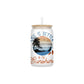 Life is Better in the Sunshine 16oz Frosted Glass Can Set