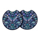 Whimsical Luna Moth 2 Pack Neoprene Car Coaster Set
