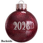 May You Never Be Too Grown Up Christmas Eve Red Metallic Ornament