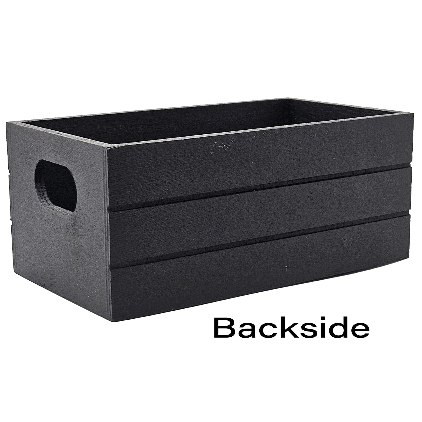 Merry & Bright Holiday Wood Mini Crate