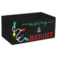 Merry & Bright Holiday Wood Mini Crate