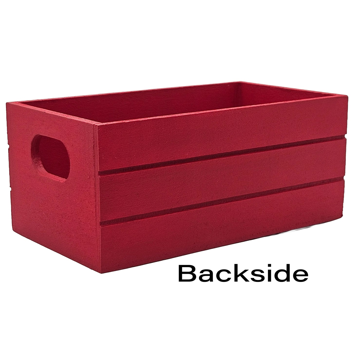 North Pole Milk & Cookie Co Holiday Wood Mini Crate