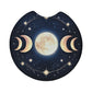 Celestial Moon Cosmic 2 Pack Neoprene Car Coaster Set