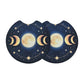 Celestial Moon Cosmic 2 Pack Neoprene Car Coaster Set