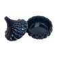 Midnight Blue Galaxy Faceted Teardrop Resin Jewelry Jar