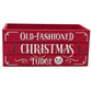 Old Fashioned Christmas Fudge Holiday Wood Mini Crate