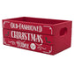 Old Fashioned Christmas Fudge Holiday Wood Mini Crate