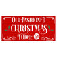 Old Fashioned Christmas Fudge Holiday Wood Mini Crate