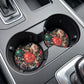 Christmas Ornaments 2-Pack Neoprene Car Coaster Set