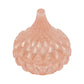 Rose Gold Pink Glitter Faceted Teardrop Resin Jewelry Jar