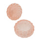 Rose Gold Pink Glitter Faceted Teardrop Resin Jewelry Jar