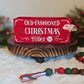 Old Fashioned Christmas Fudge Holiday Wood Mini Crate