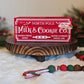 North Pole Milk & Cookie Co Holiday Wood Mini Crate