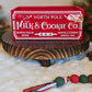 North Pole Milk & Cookie Co Holiday Wood Mini Crate