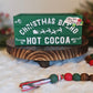 Christmas Blend Hot Cocoa Holiday Wood Mini Crate