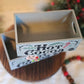 Hot Cocoa Holiday Wood Mini Crate